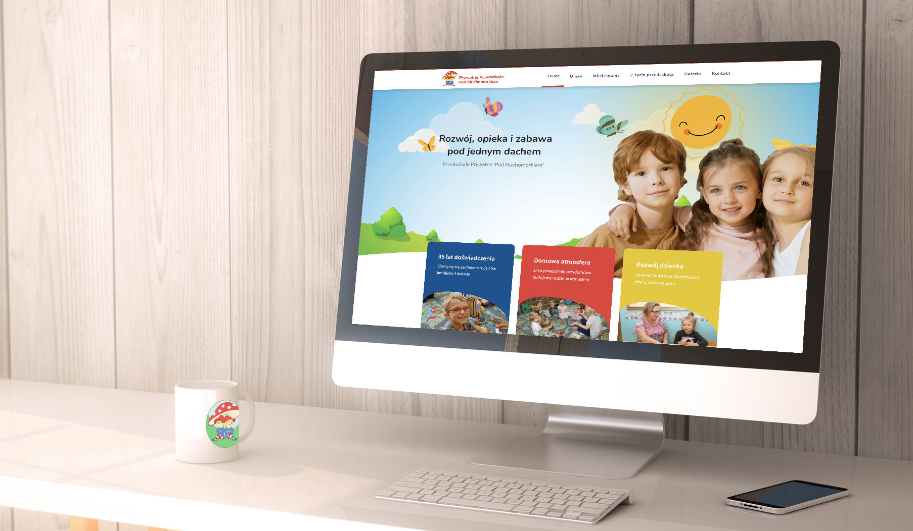 Nasze przedszkole ma nową stronę internetową